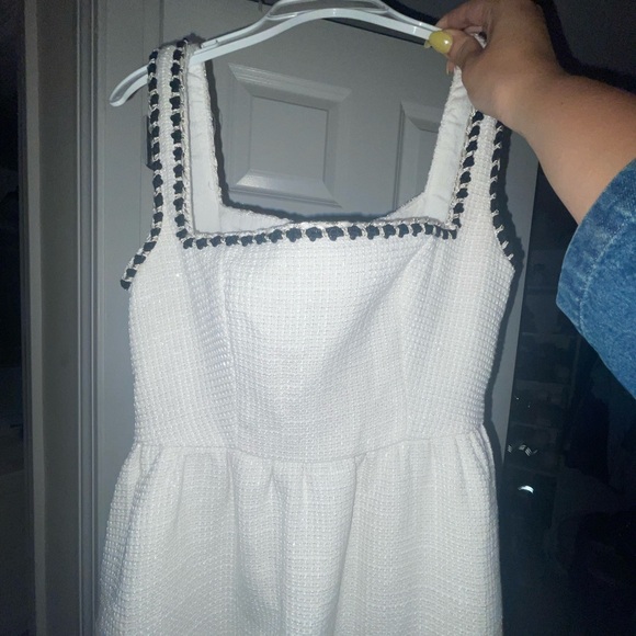 White tweed dress - Picture 2 of 3